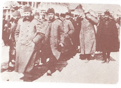 Kumanova Savaşında yakalanan Türk subayları
