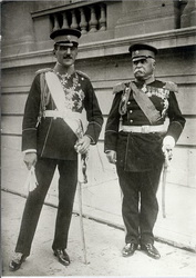 Stepa Stepanovic 21 Ekim 1923 kral Alexander ile Belgrad