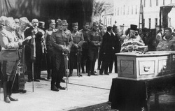 Stepa Stepanovic cenaze töreni 29 Nisan 1929