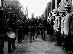 Sırp karargahına gelen Yunan veliaht George, Bulgarlara karşı ittifak kuruyor 1913