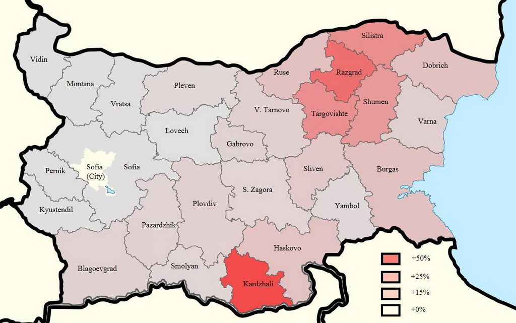 Bulgaristan türk şehirleri