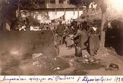 1922 yılında Tekirdağ'da Yunanlar