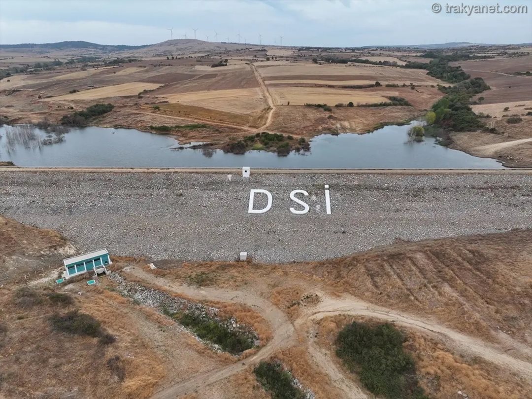Drought threatens water levels in Edirne