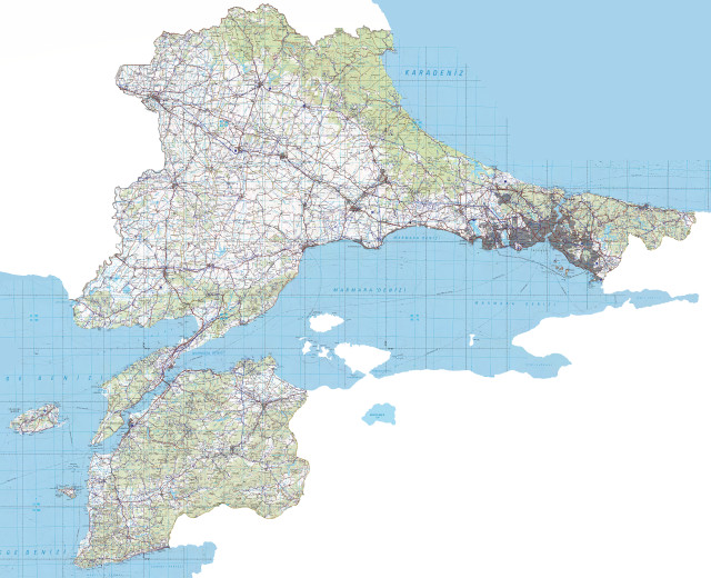 Topography Map