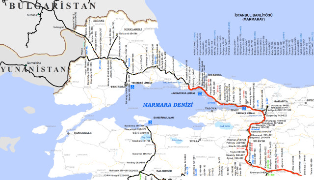 Railways Map