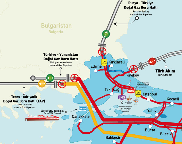 Pipelines Map