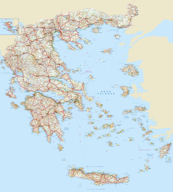 Greece Map