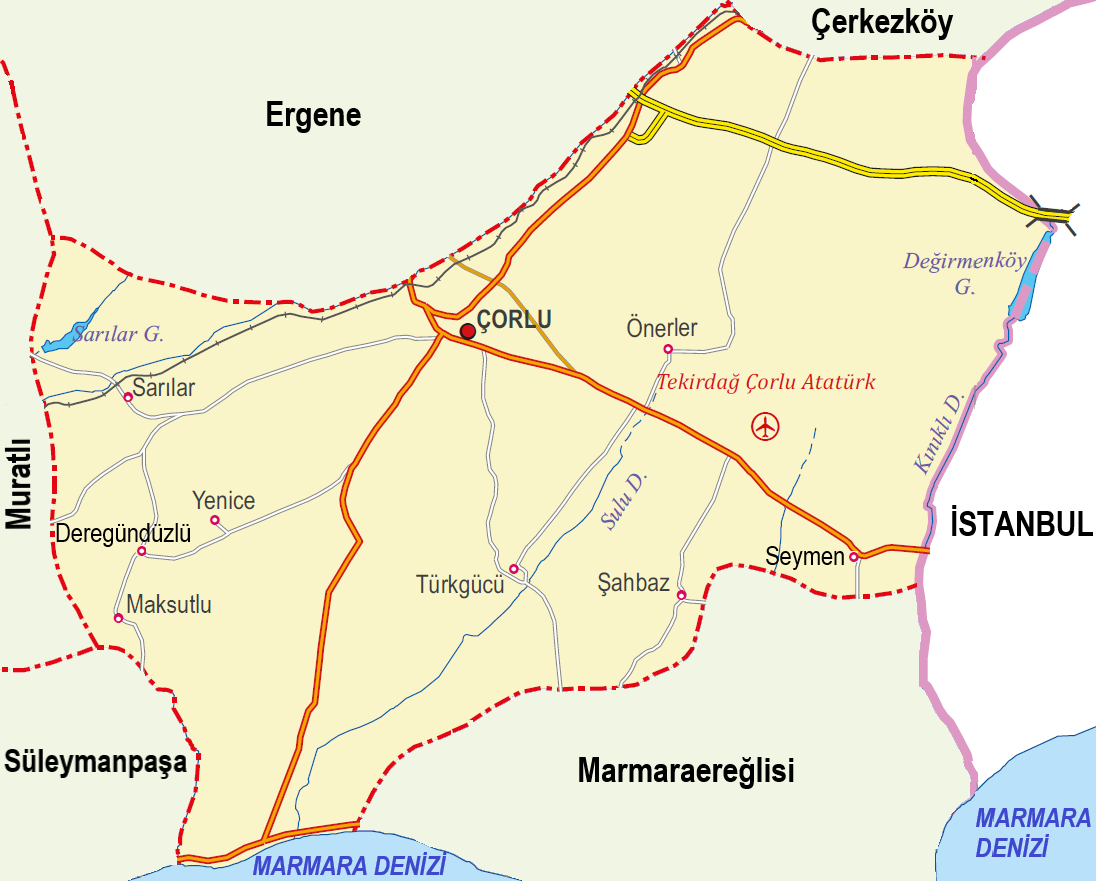 Corlu Neighborhoods