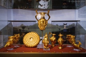 Χρυσός Θησαυρός Panagyurishte σε έκθεση στο Εθνικό Ιστορικό Μουσείο της Βουλγαρίας
